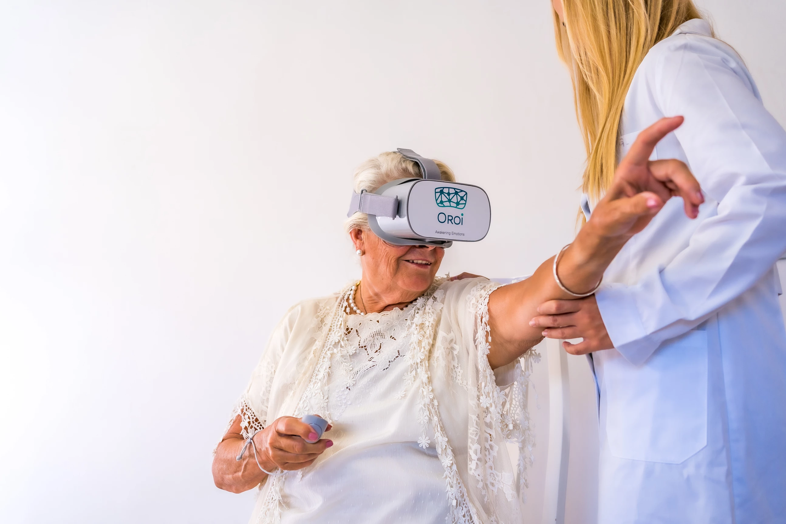 Its use started with computer games and is now an important part of the medicine and care sector- VR